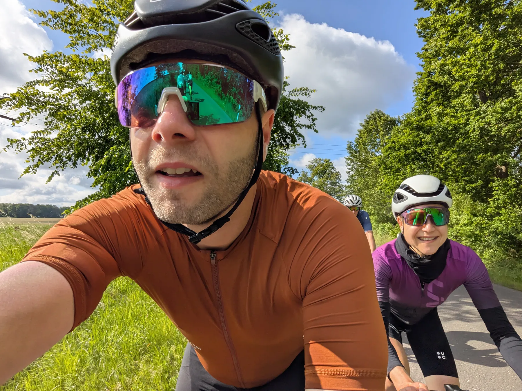 Eine Strecke zum Verlieben, bei herrlichem Sonnenschein.